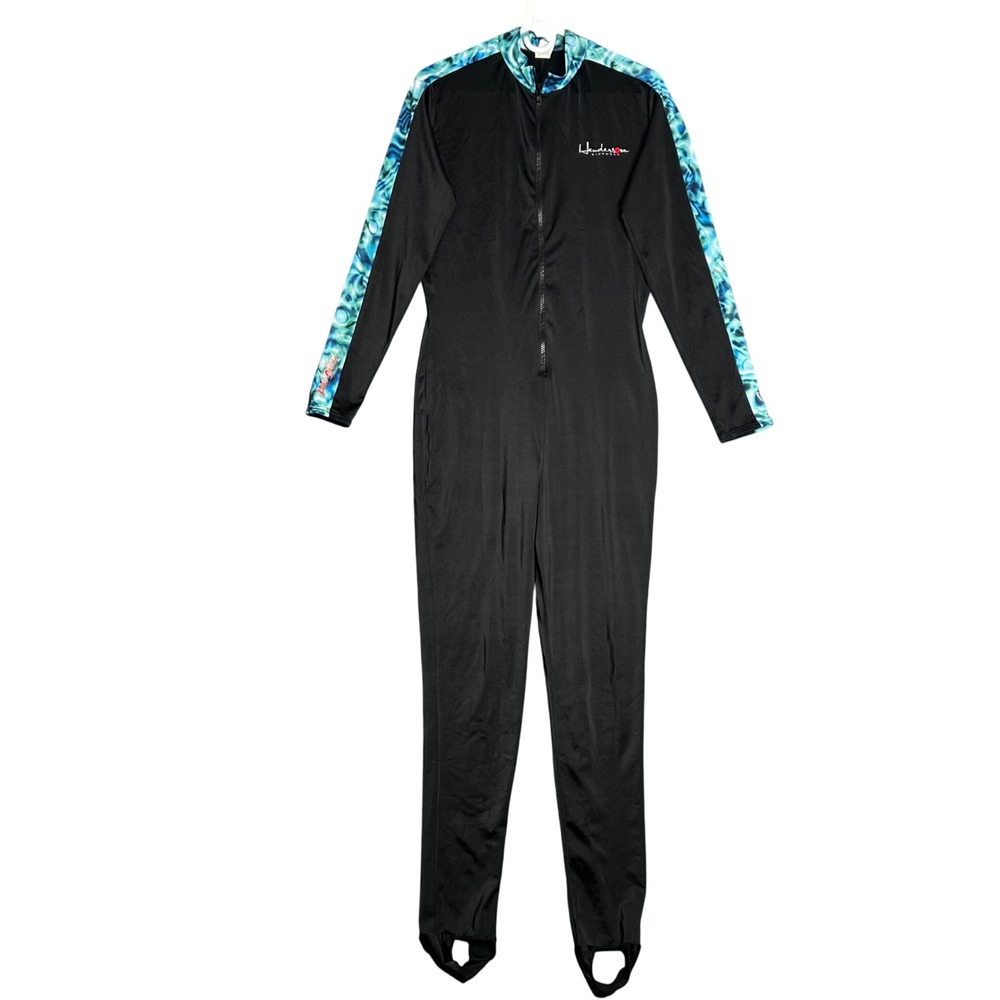 Henderson Divewear Full Body Dive Skin Suit Black Blue XXL Scuba Snorkel Suit